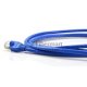 10 m CAT 6 Folie verdreht Pair (FTP) -Patchkabel mit geformten Stiefeln
