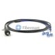 ODC Plug to LC/SC/ST/FC 4 Fibers Cable with Outdoor Cable Connector