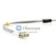 SC/UPC to LC/UPC Duplex Multimode OM1 Armored Patch Cable