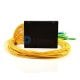 1x32 Fibra PLC Splitter con plástico ABS caja del paquete
