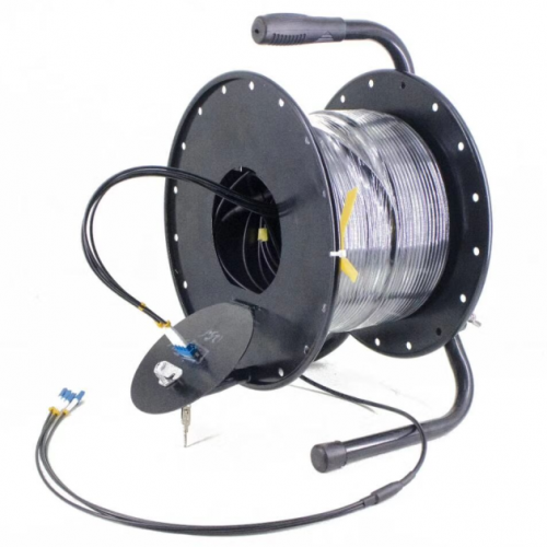 Military Tactical Optical Cable Deployable Tactical Fiber Optic Cable Reel Portable Field
