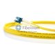 FC/APC a LC/UPC Plenum(OFNP) Dúplex 9/125 Cable de conexión de fibra monomodo