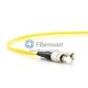 FC/UPC-FC/UPC Plenum(OFNP) Duplex 9/125 Single-mode Fiber Patch Cable