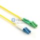 Cabo Patch de Fibra Duplex LC / APC para LC / UPC Monomodo 9/125