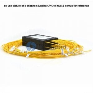 16 channels, ABS Pigtailed Module, Duplex, CWDM Mux & Demux