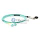6M(19,7ft) 40GBASE QSFP+ zu LC/SC/ST/FC-Anschluss(8) Breakout Active Optical Cable