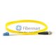 ST/UPC-LC/UPC  Plenum(OFNP) Duplex 9/125 Single-mode Fiber Patch Cable