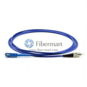 FC/UPC zu SC/UPC Simplex Singlemode 9/125 gepanzertes Patchkabel