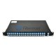 40 channels Duplex DWDM AAWG Mux Demux 5.5dB Insertion Loss