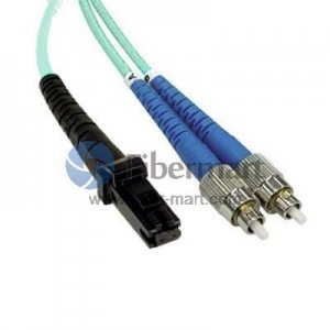 FC-MTRJ Duplex OM4 Multimode Fiber Patch Cable