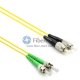 FC/UPC auf ST/APC Singlemode 9/125 Duplex-Glasfaser-Patchkabel
