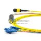 8 Fibers Single-Mode 12 Strands MTP Harness Cable 3.0mm LSZH/Riser