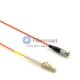 Câble de raccordement à fibre multimode FC-LC Simplex OM1