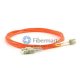 LC-SC Duplex OM1 Multimode Fiber Patch Cable