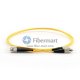 FC/UPC-ST/UPC Plenum(OFNP) Duplex 9/125 Single-mode Fiber Patch Cable