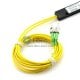 1x2 Fibra PLC Splitter com Mini ABS Box Package