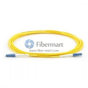 LC/UPC-LC/UPC Plenum(OFNP) Simplex 9/125 Single-mode Fiber Patch Cable
