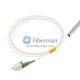 1x2 Fibra PLC Divisor com Kits Fan-out