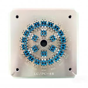 Faserpolierhalter Duplex LC-UPC-48 für Duplex-LC-Steckverbinder-Poliervorrichtung