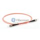 ST-ST Plenum(OFNP) Simplex Multi-mode Fiber Patch Cable