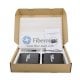 2 Channel Video & 1 Channel Reverse Data & 4 Channel Forward Audio to Fiber SM 20km Optical Video Multiplexer