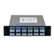 24 Fasern Singlemode LC 24 Stränge MTP LGX Kassette