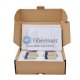 Industrial RS485/RS422/RS232 to Single-mode Duplex Fiber Converter, 1310nm 20km