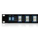 44 Kanäle, 1HE-Rackmontage, Duplex, athermischer AWG, DWDM Mux & Demux