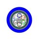 8 Fibers Multimode OM1 Single Armor Double Jackets Flame-retardant Mining Fiber Optic Cable-MGTSV