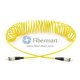 FC-FC Simplex Одномодовый изгиб Safe Curl Fiber Патч-корд
