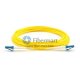 LC/UPC-LC/UPC Plenum(OFNP) Duplex 9/125 Single-mode Fiber Patch Cable