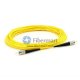 FC/UPC-FC/UPC Plenum(OFNP) Simplex 9/125 Single-mode Fiber Patch Cable