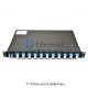44 Kanäle, 1HE-Rackmontage, Duplex, athermischer AWG, DWDM Mux & Demux