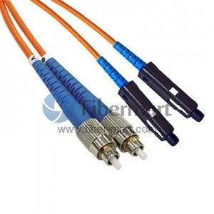 FC-MU Plenum(OFNP) Duplex Multi-mode Fiber Patch Cable