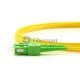 SC/APC to ST/UPC Singlemode 9/125 Duplex Fiber Patch Cable