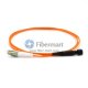 Cable de conexión de fibra multimodo OM1 dúplex LC-MTRJ