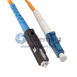 LC-MU Plenum(OFNP) Simplex OM3 Multi-mode Fiber Patch Cable