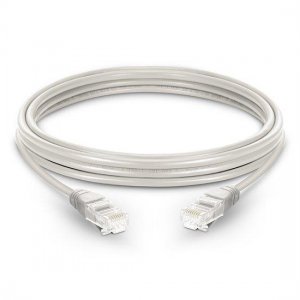 Неэкранированный (UTP) сетевой соединительный кабель Ethernet категории 6, белый ПВХ, 10 м (32,81 фута)
