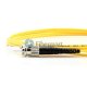 FC/UPC-ST/UPC Plenum(OFNP) Duplex 9/125 Single-mode Fiber Patch Cable