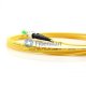 ST/APC to E2000/UPC Plenum(OFNP) Duplex 9/125 Single-mode Fiber Patch Cable