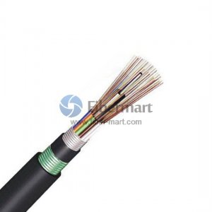 4 Fibers Multimode Double Armored Double Jackets Stranded Loose Tube Steel Wire Strength Waterproof Outdoor Cable GYTA53