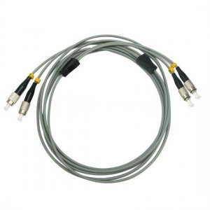 FC/UPC to FC/UPC Duplex Multimode OM1 Armored Patch Cable