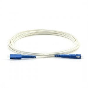 Simplex Singlemode 9/125 OS2, KFRP Strength Member, LSZH Indoor FTTH Fiber Patch Cable