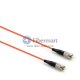 FC-FC Plenum(OFNP) Simplex Multi-mode Fiber Patch Cable