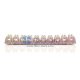10 teile/los Farbe Label Numicic Kabel Draht Marker Identifikation für Cat5e Druck Typ