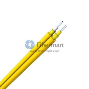 100/140μm 3.0mm Duplex Tight Buffer Large Core Fiber Cable (MOQ: 2km )