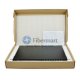 1x8 Fiber PLC Splitter with 1U 19 Rack Mount Metal Box
