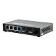 10/100/1000M Dual Fiber 1310nm 20km two Fiber Ports + 4RJ45 Ethernet Fiber Media Converter