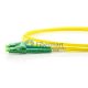 LC/APC to LC/APC Singlemode 9/125 Duplex Fiber Patch Cable