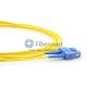 SC/UPC-LC/UPC Plenum(OFNP) Duplex 9/125 Single-mode Fiber Patch Cable